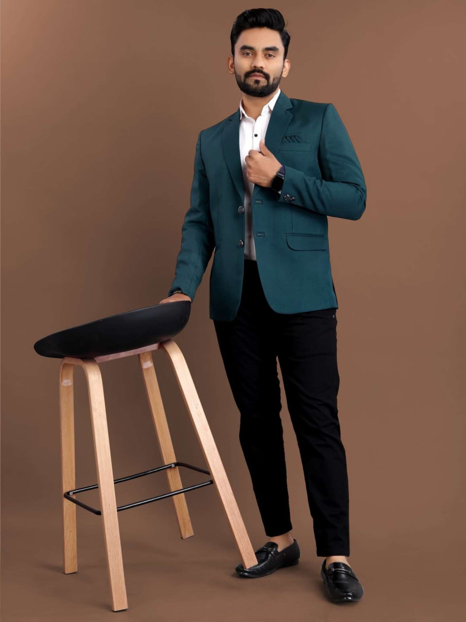 Sumshy Wedding Wear Soft Imported Polyester Blazers For Men