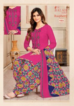 Balaji Raspberry Vol 15 Cotton Dress Material Collection