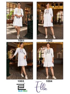 Blue Hills Ellie Rayon Embroidery Mirror Work Kurti