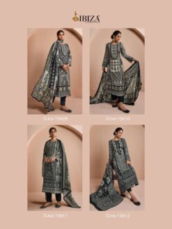 Ibiza Jiyana Lawn Cotton Digital Printed Dress Material