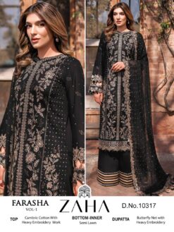 Zaha Farasha Vol 1 Pakistani Salwar Kameez Collection