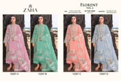 Zaha Florent Vol 2 Pakistani Salwar Kameez Collection