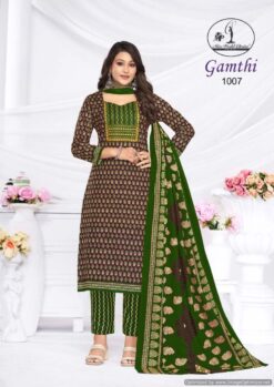 Miss World Gamthi Vol 1 Cotton Printed Dress Material