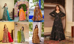 Lucaya Vol 19 Rayon Digital Printed Gown With Dupatta