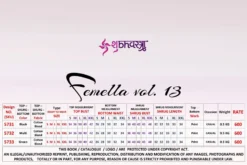 SHUBHVASTRA FEMELLA VOL 13 CO ORD SET COLLECTION