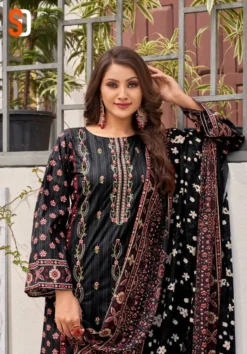 Shraddha Bin Saeed Lawn Collection Vol 8 Pakistani Suit