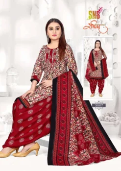 Snb Radhika Vol 3 Ready Made Soft Cootn Patiyala Suit