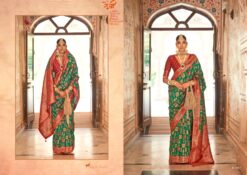 REWAA GANGOTRI SILK BANARASI BROKET SAREE