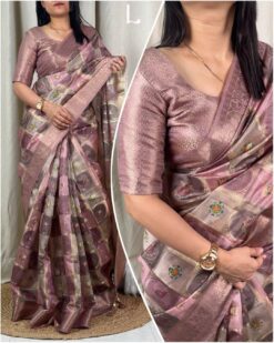 Sumshy Nythra Banarasi Modal Silk Saree Collection