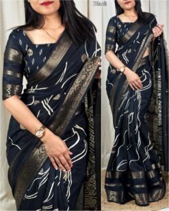 Sumshy Tarang Muslin Cotton Saree Collection