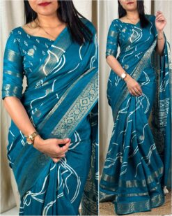 Sumshy Tarang Muslin Cotton Saree Collection