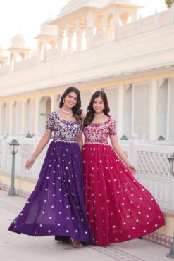 Sumshy 1095 Faux Blooming Gown Collection