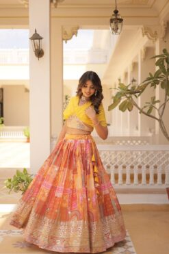 Sumshy 5032 Russian Silk Designer Lehenga Choli Collection