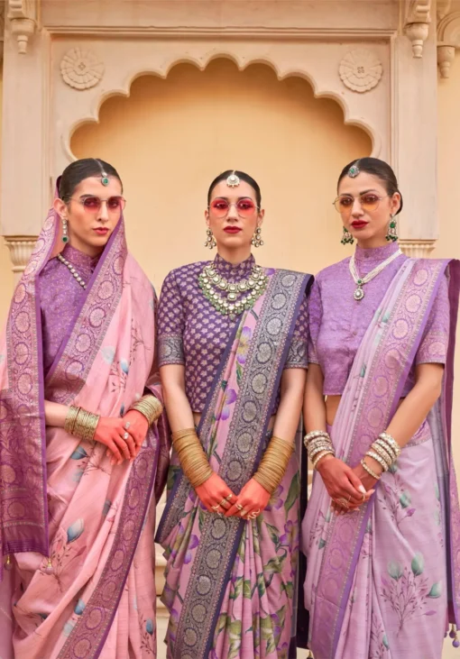 TRIRATH PUSHPAVATIKA DESIGNER SILK SAREE COLLECTION