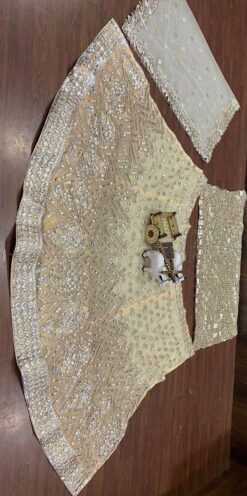 Sumshy SBD 1390 Off White Lehenga Choli
