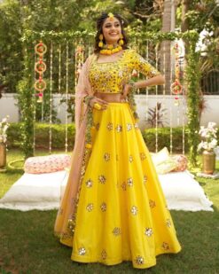 Sumshy SBD 1233 Designer Haldi Wear Lehenga Choli Wholesale