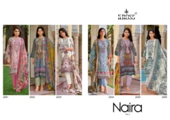 Kross Naira Vol 2 Cotton Dupatta Dress Material