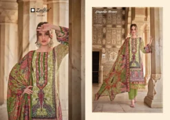 Zulfat Gulrez Vol 2 Cotton Designer Dress Material