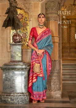 Designer Rath Kunti Wedding Wear Saree