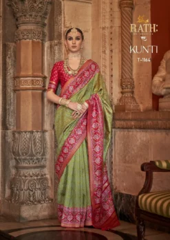 Designer Rath Kunti Wedding Wear Saree
