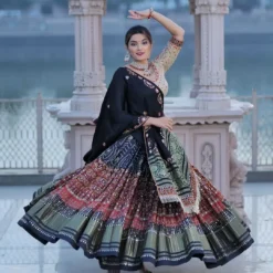 Designer Party Wear Green Lehenga Choli