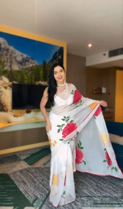 Party Wear Ready to Wear Georgette Saree