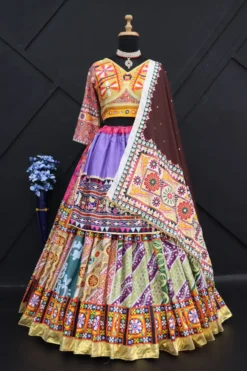 Navratri Lehenga Choli With Designer Blouse