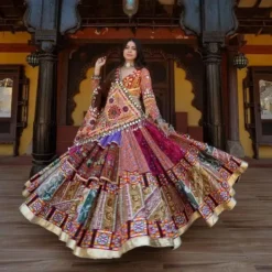 Navratri Lehenga Choli With Designer Blouse