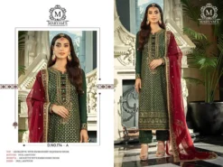 Designer Georgette Pakistani Dress Material With Embroidery Work