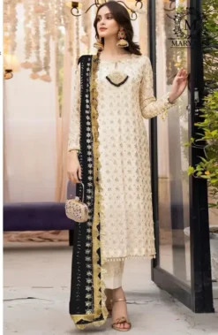 Designer Maryam 170 Pakistani Suit With Embroidery Work