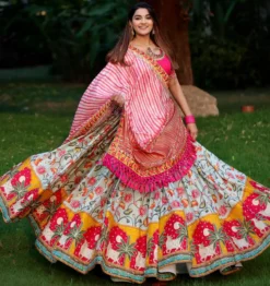 Designer Printed Lehenga Choli New Collection
