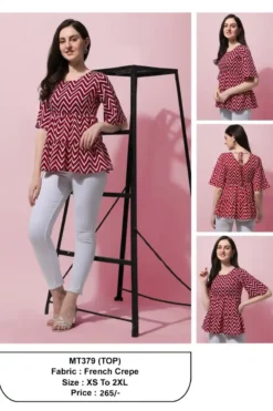 Ladies Western Tops Wholesale 06Pcs Set