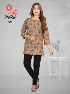 Kundan Zara Vol 1 Short Top Design for Women