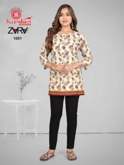 Kundan Zara Vol 1 Short Top Design for Women