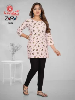 Kundan Zara Vol 1 Short Top Design for Women