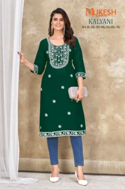 Mukesh Kalyani Kurti Collection Wholesale