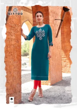 Mittoo Palak Vol 38 Latest Ladies Kurti Design
