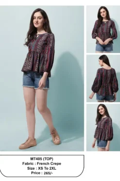 Ladies Western Tops Wholesale 06Pcs Set