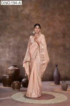 Sumitra Vol-4 Top Dyed Sequence Lining Saree Wholesale