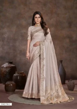 Sumitra Vol-4 Top Dyed Sequence Lining Saree Wholesale