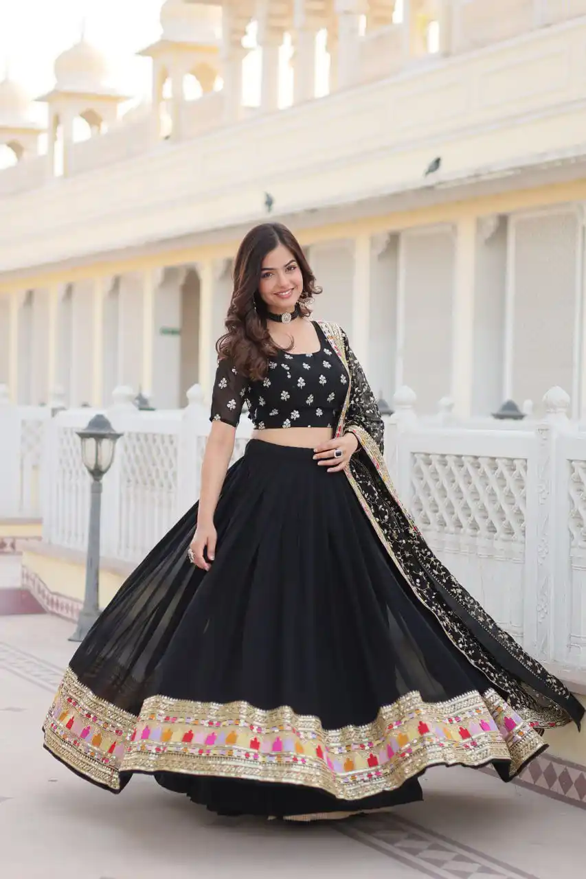 Party wear lehenga choli design best sale