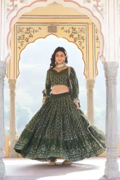 Georgette Party Wear Lehenga Choli for Women