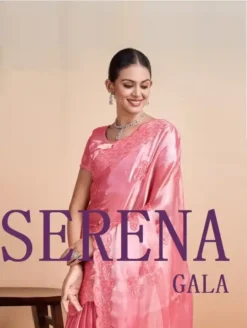 Serena Organza Saree for Wedding
