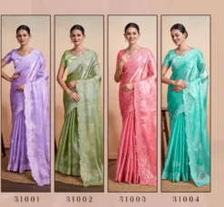 Serena Organza Saree for Wedding