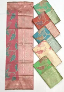 Rajbeer Kapri Linen Handloom Linen Sarees Online