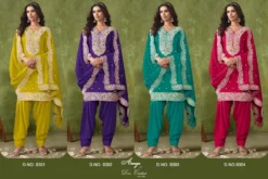 Aanaya Vol 193 Chanderi Silk Designer Salwar Suit Collection