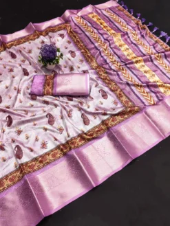 Aarohi Tara Soft Dola Silk Saree Online Wholesale