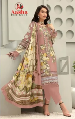 Aasha Queens Vol 1 Chiffon Dupatta Pakistani Salwar Kameez
