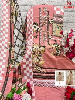 Aasha Queens Vol 1 Chiffon Dupatta Pakistani Salwar Kameez