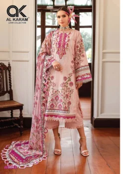 Al Karam Queen Court Vol 5 Cambric Cotton Dress Material Collection